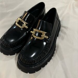 Ferragamo Chunky Platform Loafers